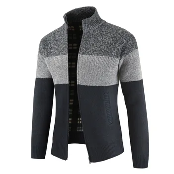Autumn Cardigan Sweater Men Slim Fit Patchwork Sweaters Casual Jackets Clothes 2018 Fall Fashion Sportwear for Men S210
Autumn Cardigan Sweater Men Slim Fit Patchwork Sweaters Casual Jackets Clothes 2018 Fall Fashion Sportwear for Men S210