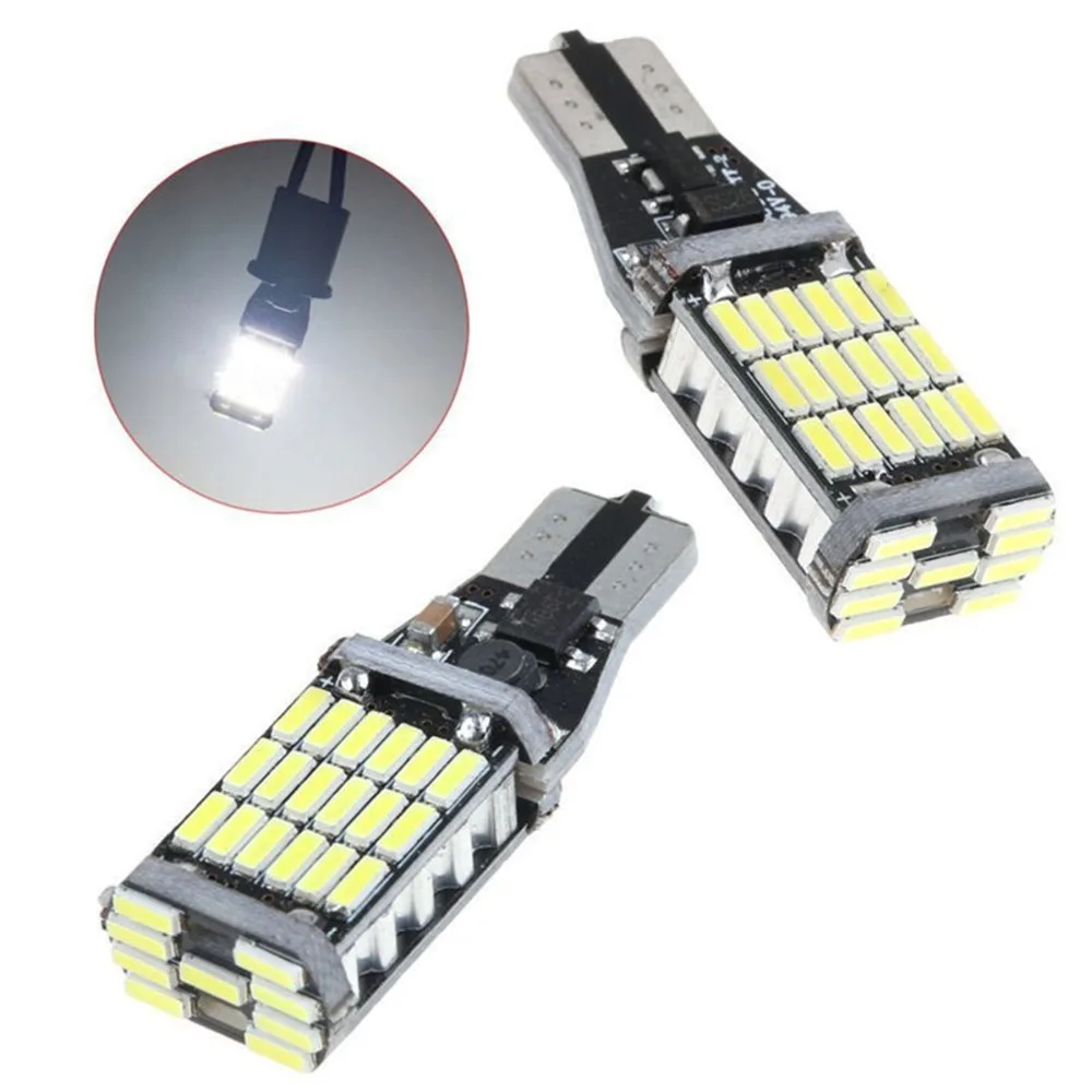 2pcs T15 W16W 45 SMD 4014 Error Free LED Car Reverse Back Light Bulbs 6000K LED Light Parking Car Side Light for car truck boats
2pcs T15 W16W 45 SMD 4014 Error Free LED Car Reverse Back Light Bulbs 6000K LED Light Parking Car Side Light for car truck boats