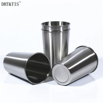 DHT&TIS 4PC 18OZ(500ML) 304 Stainless Steel Cups With Juice Beer Glass Portion Cups 18oz Tumbler Pint Metal Outdoor Drinking Mug
DHT&TIS 4PC 18OZ(500ML) 304 Stainless Steel Cups With Juice Beer Glass Portion Cups 18oz Tumbler Pint Metal Outdoor Drinking Mug