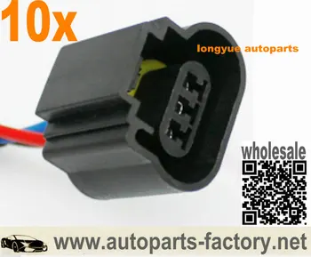 longyue 10pcs H13 9008 Female Headlight Fog HID Wiring Socket Adapter Case For Ford F150 & Freestar 6"
longyue 10pcs H13 9008 Female Headlight Fog HID Wiring Socket Adapter Case For Ford F150 & Freestar 6"