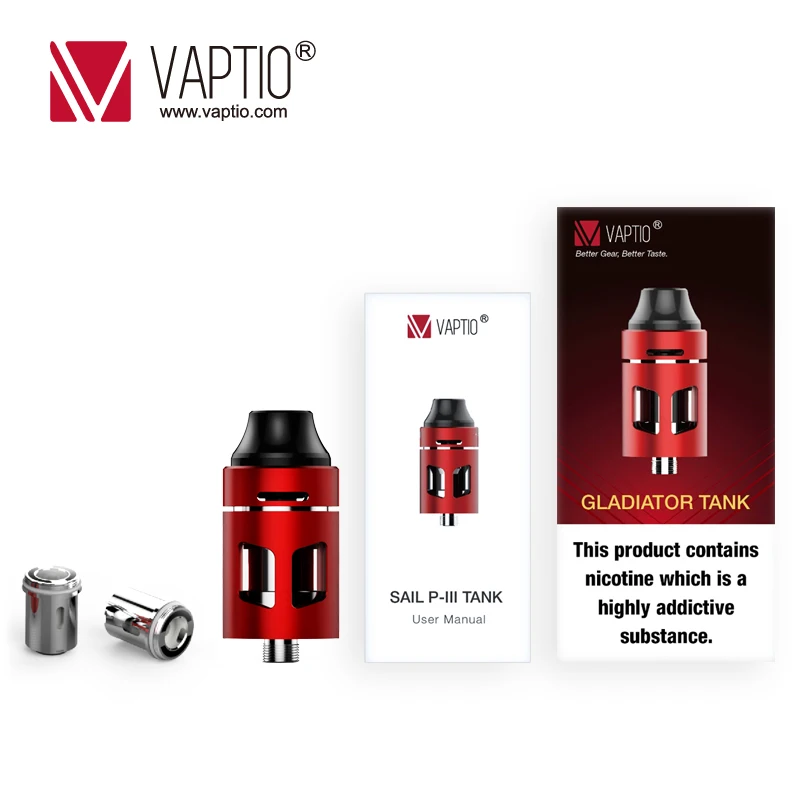 Электронная сигарета P3 tank 2 0 мл fit Vaptio KIT/P3 GEAR KIT 0.25ohm Rebuildable Top filling vaper детский