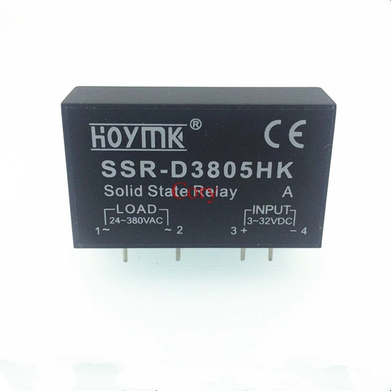 1PC PCB Circuit board pins Dedicated with Pins SSR-D3805HK 5/8A DC-AC Solid State Relay SSR-D3805HK CZYC
1PC PCB Circuit board pins Dedicated with Pins SSR-D3805HK 5/8A DC-AC Solid State Relay SSR-D3805HK CZYC