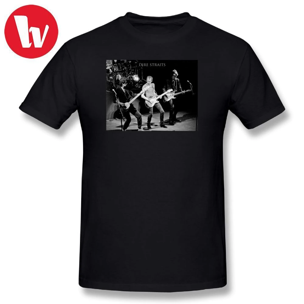 Dire Straits Print T Shirt 100 Cotton T Shirts Wholesale Man T-Shirt Plus Size Fashion Tee Shirt Classic Men Casual T Shirts
Dire Straits Print T Shirt 100 Cotton T Shirts Wholesale Man T-Shirt Plus Size Fashion Tee Shirt Classic Men Casual T Shirts