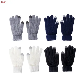 KLV Man Women knitted Winter Warm Touch Screen Gloves Unisex Wrist Solid Warmer Guantes
KLV Man Women knitted Winter Warm Touch Screen Gloves Unisex Wrist Solid Warmer Guantes