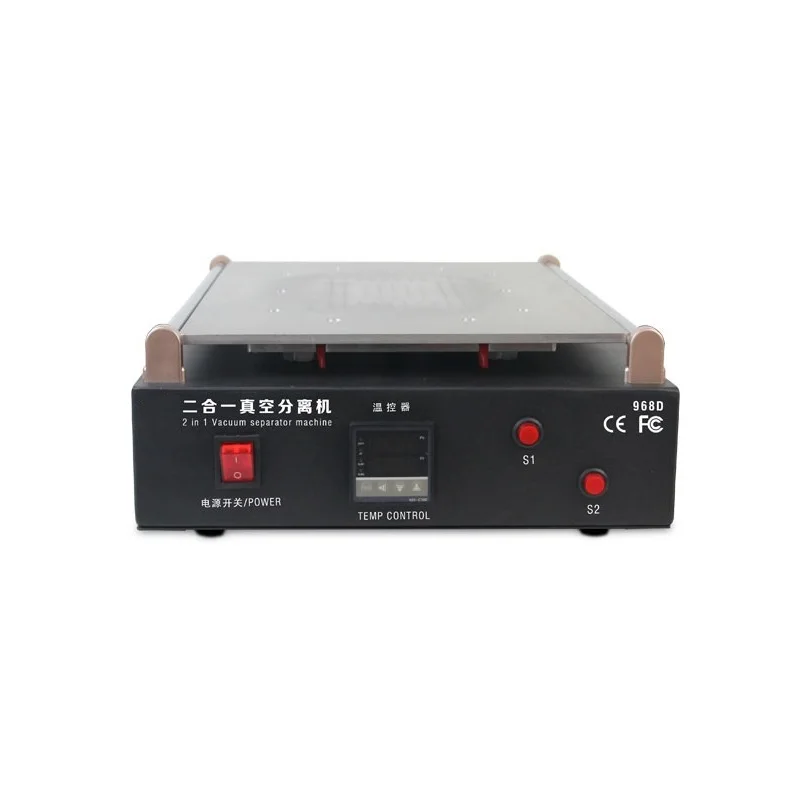 19 inches TBK 968D 2 In1 Built in Vacuum LCD Screen Separating Machine for PHONE Table PC repairment
19 inches TBK 968D 2 In1 Built in Vacuum LCD Screen Separating Machine for PHONE Table PC repairment
