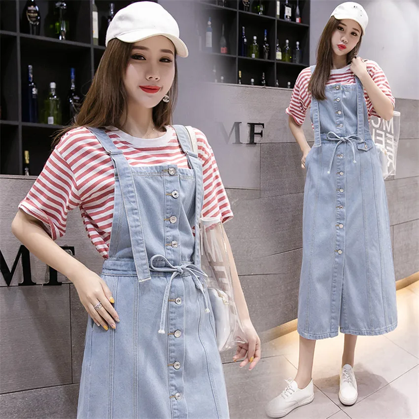 Summer Dress Women Sleeveless Spaghetti Strap Jeans Dress 2019 Korean Style Plus Size Dresses For Women Long Suspender Sundress
Summer Dress Women Sleeveless Spaghetti Strap Jeans Dress 2019 Korean Style Plus Size Dresses For Women Long Suspender Sundress