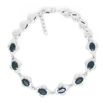 Limited Qi Xuan_Fashion Jewelry_Dark Blue Stone Luxury Woman Bracelets_S925 Solid Silver Bracelets_Factory Directly Sales
Limited Qi Xuan_Fashion Jewelry_Dark Blue Stone Luxury Woman Bracelets_S925 Solid Silver Bracelets_Factory Directly Sales