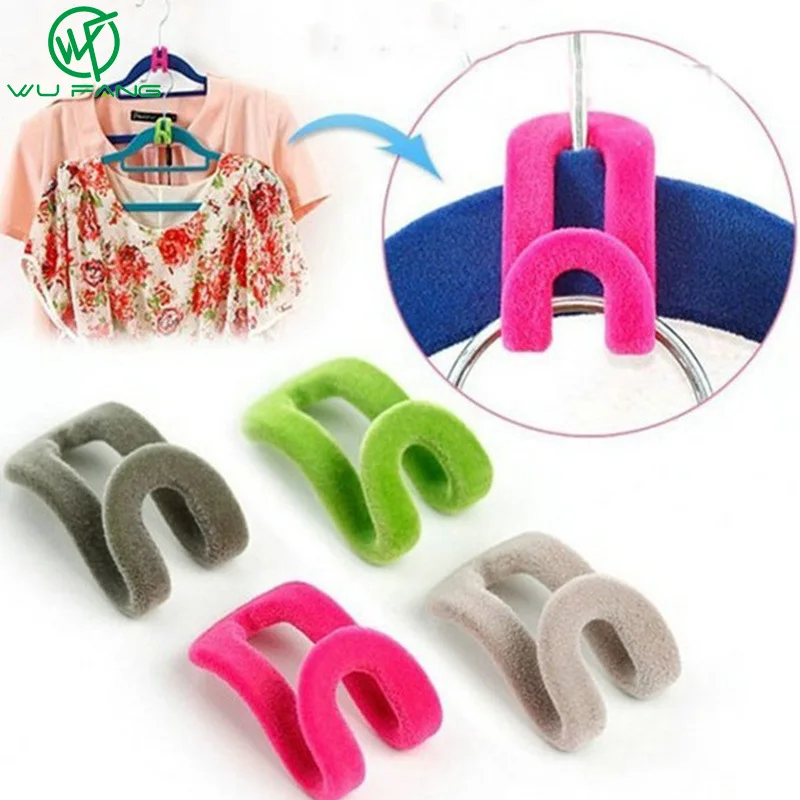 10 Pices/Pack Anti-slip Mini Flocking Clothes Rack Hanger Hooks Holders Save Closet Space Easy Hook Closet Home Use
10 Pices/Pack Anti-slip Mini Flocking Clothes Rack Hanger Hooks Holders Save Closet Space Easy Hook Closet Home Use