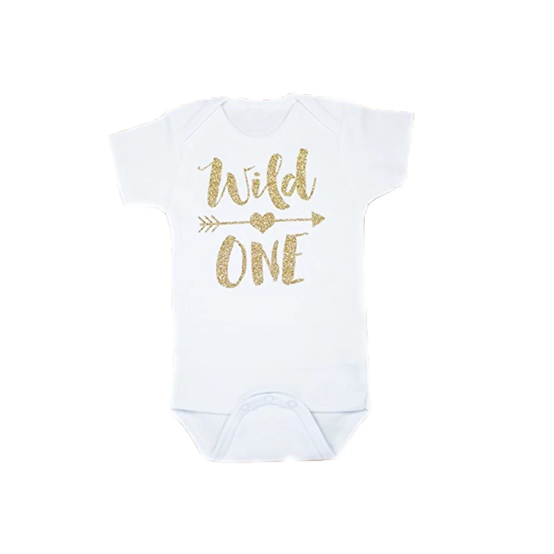 YSCULBUTOL Baby Wild One Gold Glitter Girls 1st Birthday Clothing 0-12M short Sleeve Unisex Baby Bodysuit Free S
YSCULBUTOL Baby Wild One Gold Glitter Girls 1st Birthday Clothing 0-12M short Sleeve Unisex Baby Bodysuit Free S