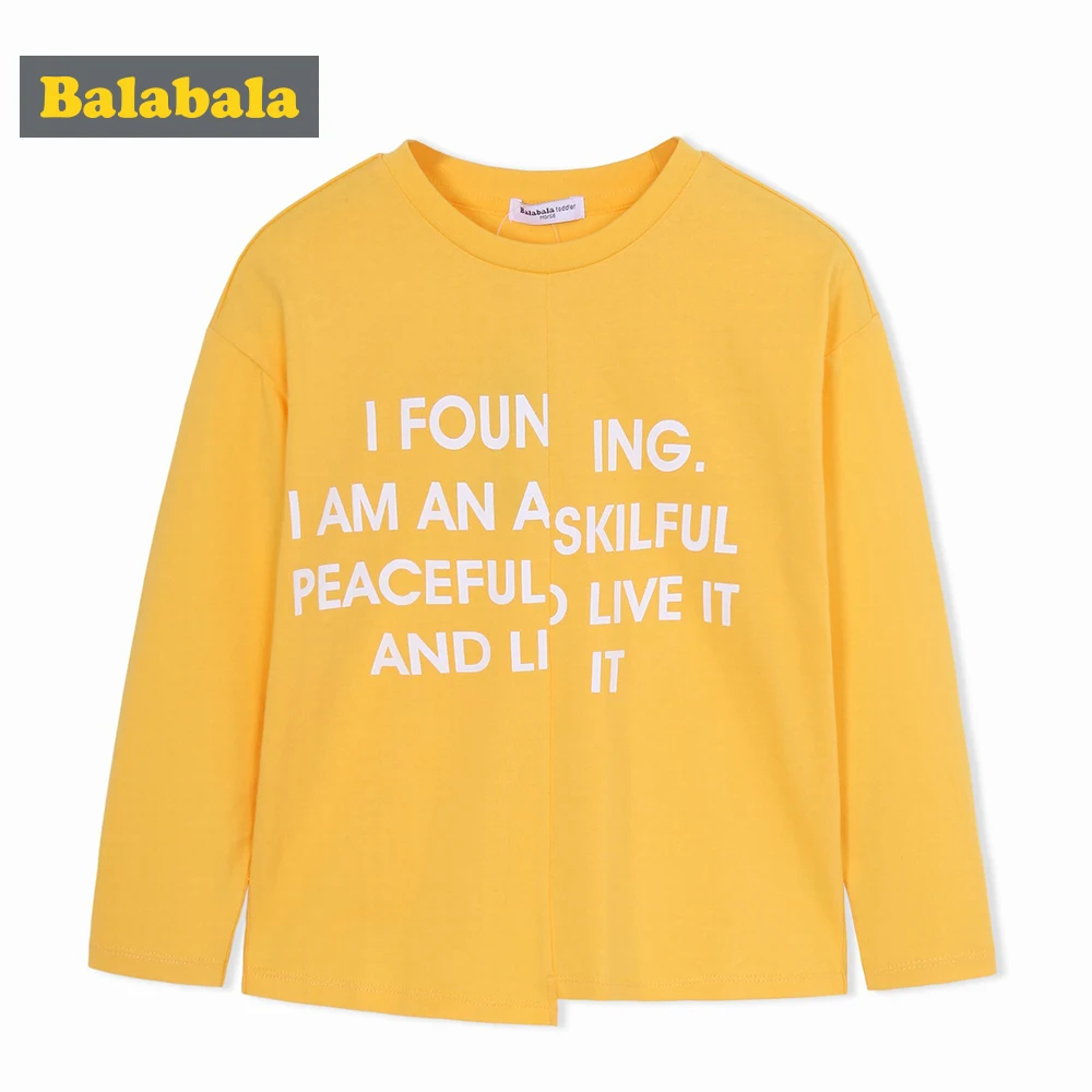 Balabala Boys 100% Cotton tShirt in Print Children Kids Toddler Boy Long-Sleeved Shirt with Ribbed Crewneck and Cuff for Spring
Balabala Boys 100% Cotton tShirt in Print Children Kids Toddler Boy Long-Sleeved Shirt with Ribbed Crewneck and Cuff for Spring