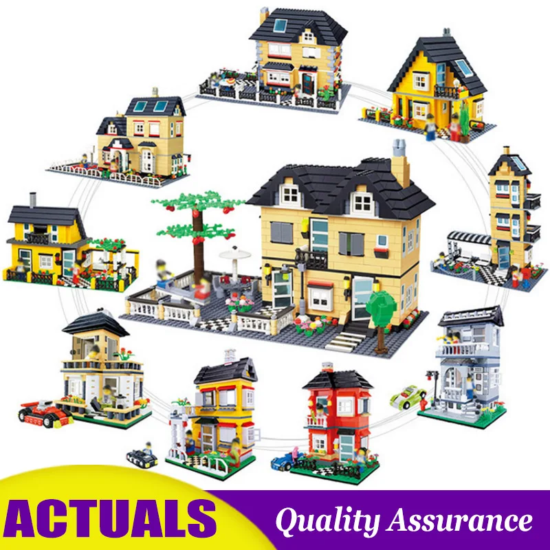 Garden Villa Compatible legoed Wange Building Blocks Structure House Cottage Models Bricks Children Hobbies Intelligence
Garden Villa Compatible legoed Wange Building Blocks Structure House Cottage Models Bricks Children Hobbies Intelligence