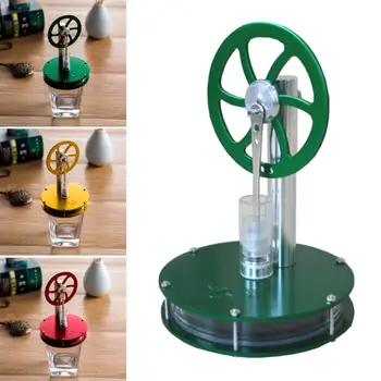 New QX-DWCL-02 Low Temperature Stirling Engine Model Heat Steam Children Science Toy
New QX-DWCL-02 Low Temperature Stirling Engine Model Heat Steam Children Science Toy