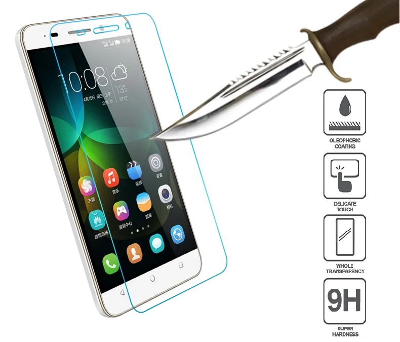 

9H Tempered Glass For Huawei Honor 4C 4X 5C 5X 6X 2016 6 7 8 Bee Y5C Y6 Ascend G6 G7 P6 P7 P8 P9 Lite Plus Y625 Y635 Case Film
