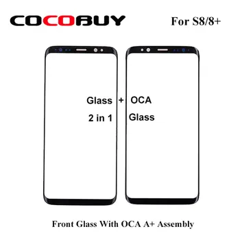 10pcs/lot 2 in 1 A+ Quality Outer Screen Glass with OCA Assembly For Samsung S 8/8P Cracked Touch Glass Replacement 10pcs
10pcs/lot 2 in 1 A+ Quality Outer Screen Glass with OCA Assembly For Samsung S 8/8P Cracked Touch Glass Replacement 10pcs