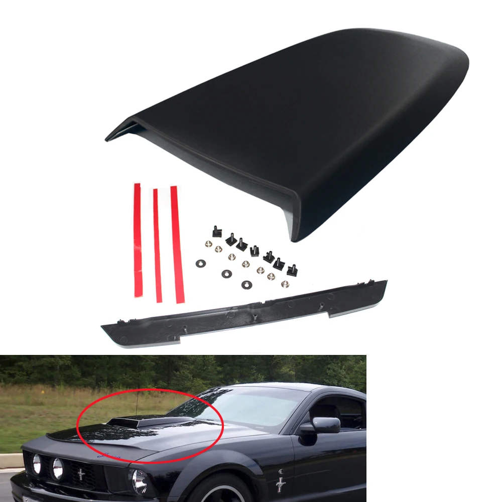 Car Front Hood Scoop Bonnet Vent Cover for FORD Mustang models GT V8 05-14 Matte Black
Car Front Hood Scoop Bonnet Vent Cover for FORD Mustang models GT V8 05-14 Matte Black