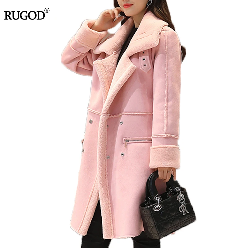 RUGOD 2019 Autumn Winter Coat Women Casual Slim Women Basic Coats Long Sleeve Womens Clothing Solid Velvet Jacket Women
RUGOD 2019 Autumn Winter Coat Women Casual Slim Women Basic Coats Long Sleeve Womens Clothing Solid Velvet Jacket Women
