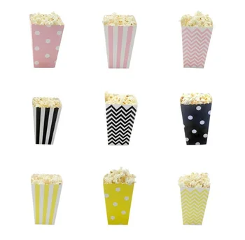 12pcs Red Black Stripe Wave Dot Paper Popcorn Boxes Wedding Decoration Candy Gift Box Packaging Baby Shower Favor Party Supplies
12pcs Red Black Stripe Wave Dot Paper Popcorn Boxes Wedding Decoration Candy Gift Box Packaging Baby Shower Favor Party Supplies