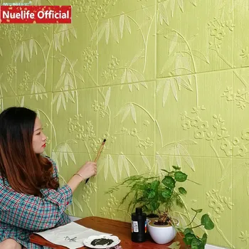 Chinese style bamboo leaf pattern wall stickers living room bedroom kids room TV background anti-collision PE soft wall sticker
Chinese style bamboo leaf pattern wall stickers living room bedroom kids room TV background anti-collision PE soft wall sticker