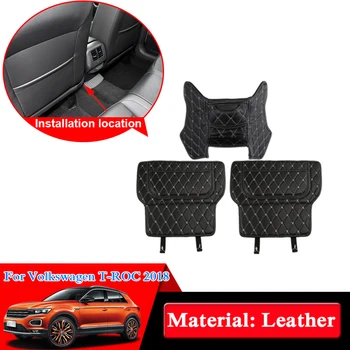 Car Styling 3pcs Leather Seat Back Anti Kick Mats For Volkswagen T-ROC 2018 Anti-Child-Kick Pad Covers Internal Accessories
Car Styling 3pcs Leather Seat Back Anti Kick Mats For Volkswagen T-ROC 2018 Anti-Child-Kick Pad Covers Internal Accessories