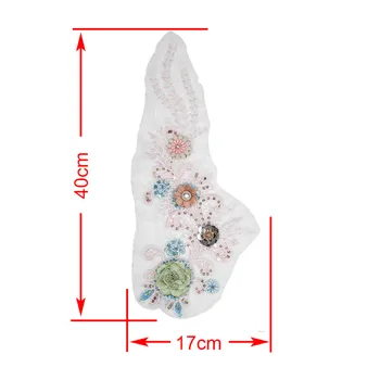 5pcs Beaded Sequins Rhinestone 3D Flowers DIY Patch Lace Applique Sew On Patches Floral Patch Costume For Wedding Dress Decor
5pcs Beaded Sequins Rhinestone 3D Flowers DIY Patch Lace Applique Sew On Patches Floral Patch Costume For Wedding Dress Decor