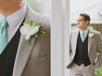 2017 Most Popular Smoking Grey Men Suits Blazer With Pants Casual Style Black Vest Wedding Grooms Tuxedos(Jacket+Pants+Vest+Tie)
2017 Most Popular Smoking Grey Men Suits Blazer With Pants Casual Style Black Vest Wedding Grooms Tuxedos(Jacket+Pants+Vest+Tie)