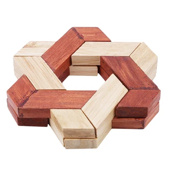 New Design Kids Brain Teaser Wooden Toys Luban Puzzle Lock Interlock Educational Toy for Intelligence Development toys
New Design Kids Brain Teaser Wooden Toys Luban Puzzle Lock Interlock Educational Toy for Intelligence Development toys