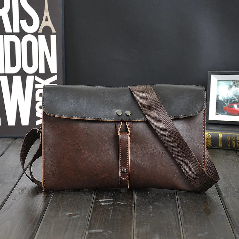 Leather Men Messenger Bags Vintage Famous Brand Business Casual Man Bag Small Simple Leather Bags
Leather Men Messenger Bags Vintage Famous Brand Business Casual Man Bag Small Simple Leather Bags