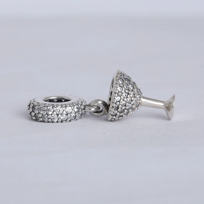 cocktail glass dangle charms beads with cz Original 925 sterling silver Suitable for Pandora Style Charm Bracelets & Necklaces
cocktail glass dangle charms beads with cz Original 925 sterling silver Suitable for Pandora Style Charm Bracelets & Necklaces