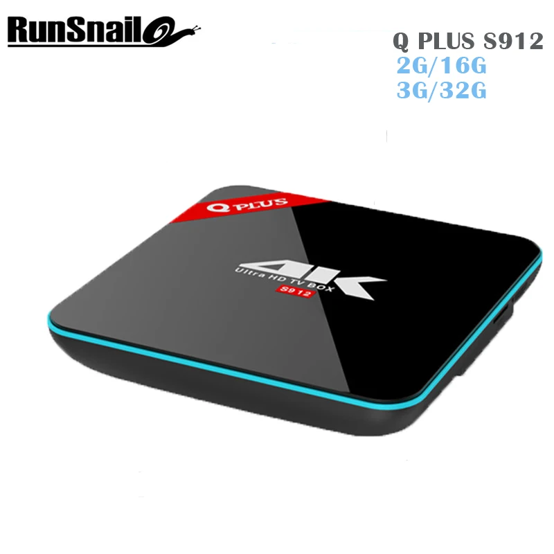 Newest Q plus Amlogic S912 Android Tv Box 6.0 2G/16G 1000M LAN 2.4G/5G Wifi Bluetooth 4.0 Kdplayer smart media player Q plus
Newest Q plus Amlogic S912 Android Tv Box 6.0 2G/16G 1000M LAN 2.4G/5G Wifi Bluetooth 4.0 Kdplayer smart media player Q plus