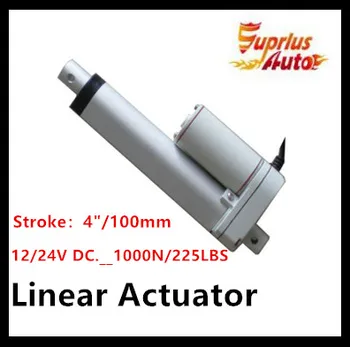 Low Pirce Selling 4inch/100mm ,12/24V DC ,1000N electric linear actuator With mounting bracket By express
Low Pirce Selling 4inch/100mm ,12/24V DC ,1000N electric linear actuator With mounting bracket By express