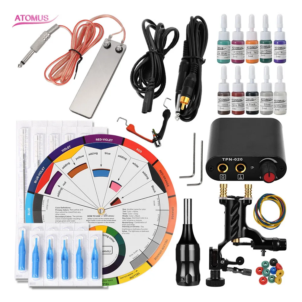Rotary Tattoo Machine Set Permanent Tatuagem Proficional De Fontes Para Tatouage Rotative Professional Kits Tools Tatuaje Tatuar
Rotary Tattoo Machine Set Permanent Tatuagem Proficional De Fontes Para Tatouage Rotative Professional Kits Tools Tatuaje Tatuar