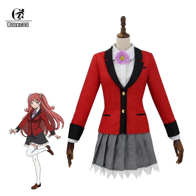 ROLECOS Anime Kakegurui Cosplay Costume Yumemi Cosplay Costume Compulsive Gambler Cosplay School Uniform Women Halloween Costume
ROLECOS Anime Kakegurui Cosplay Costume Yumemi Cosplay Costume Compulsive Gambler Cosplay School Uniform Women Halloween Costume