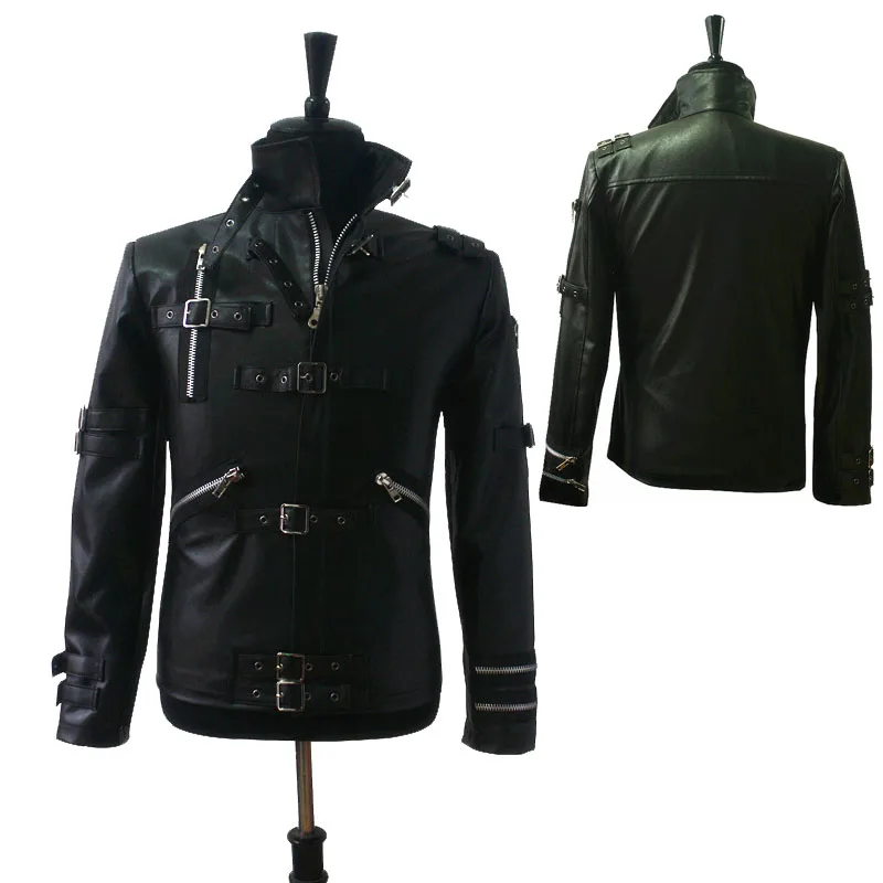 Rare MJ Michael Jackson Punk Heavy Matel BAD Black Leather Stage Handmade Imitation Show Ultimate Collection Cool Jacket Outwear
Rare MJ Michael Jackson Punk Heavy Matel BAD Black Leather Stage Handmade Imitation Show Ultimate Collection Cool Jacket Outwear