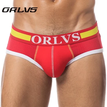 ORLVS Brand Hot Men Briefs High Elasticity Sexy Hollow Mesh Shorts Gay Sleepwear Quick Drying Breathable Crotch Cotton Underwear
ORLVS Brand Hot Men Briefs High Elasticity Sexy Hollow Mesh Shorts Gay Sleepwear Quick Drying Breathable Crotch Cotton Underwear
