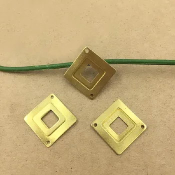 17mm Filigree Square Metal Charms Connectors Wraps Pendant & Earrings Drops Supplies DIY Crafts Bu Yao Hair Clips Findings
17mm Filigree Square Metal Charms Connectors Wraps Pendant & Earrings Drops Supplies DIY Crafts Bu Yao Hair Clips Findings