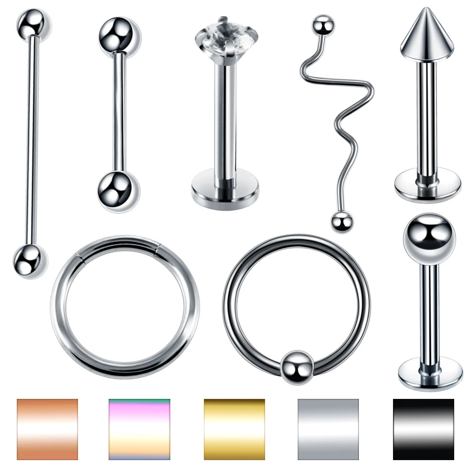 1PC Steel Ear Stud Segment Rings Nose Hoop Ear Septum Helix Piercings Orelha Cartilage Lip Captive Tongue Piercings Sexy Jewelry
1PC Steel Ear Stud Segment Rings Nose Hoop Ear Septum Helix Piercings Orelha Cartilage Lip Captive Tongue Piercings Sexy Jewelry