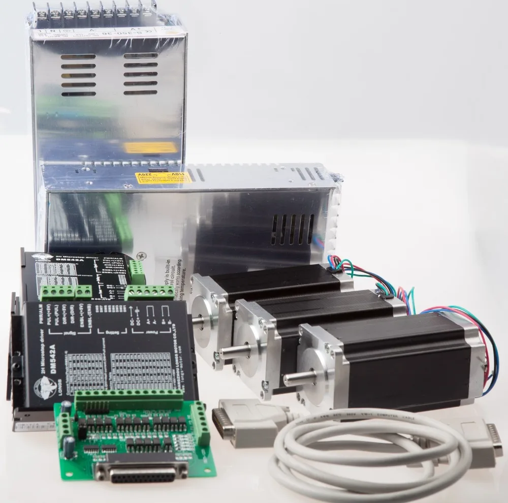 Free Ship to US/EU Stepper Motor 3Axis Nema 23 4.2A 435oz.in 23HS9442 &Driver Controller Board CNC Router Mill
Free Ship to US/EU Stepper Motor 3Axis Nema 23 4.2A 435oz.in 23HS9442 &Driver Controller Board CNC Router Mill