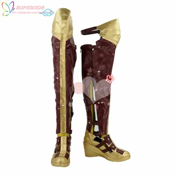 Free Shipping ! Batman v Superman Princess Diana / Diana Prince Wonder Cosplay Carnaval Shoes Boots Professional Handmade !
Free Shipping ! Batman v Superman Princess Diana / Diana Prince Wonder Cosplay Carnaval Shoes Boots Professional Handmade !
