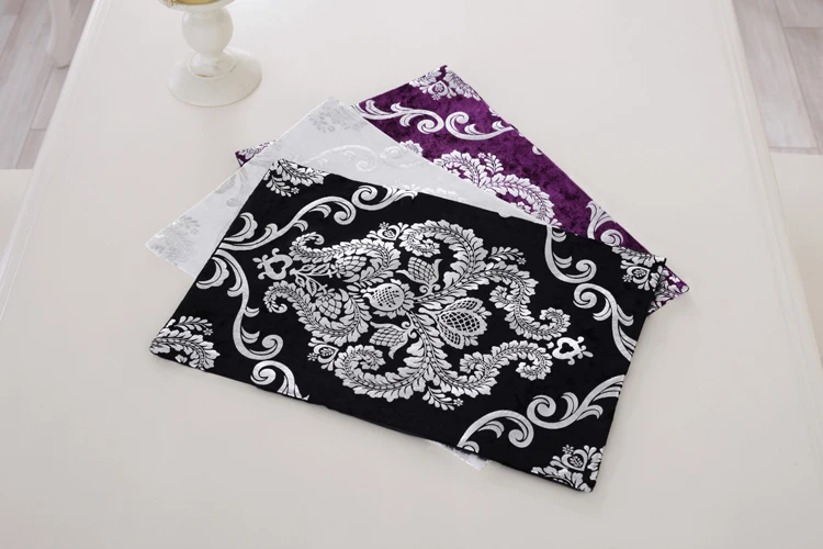 4Pcs/lot New Europe luxury silver stamp placemat place mat 28X42CM ornament wholesale FG750
4Pcs/lot New Europe luxury silver stamp placemat place mat 28X42CM ornament wholesale FG750
