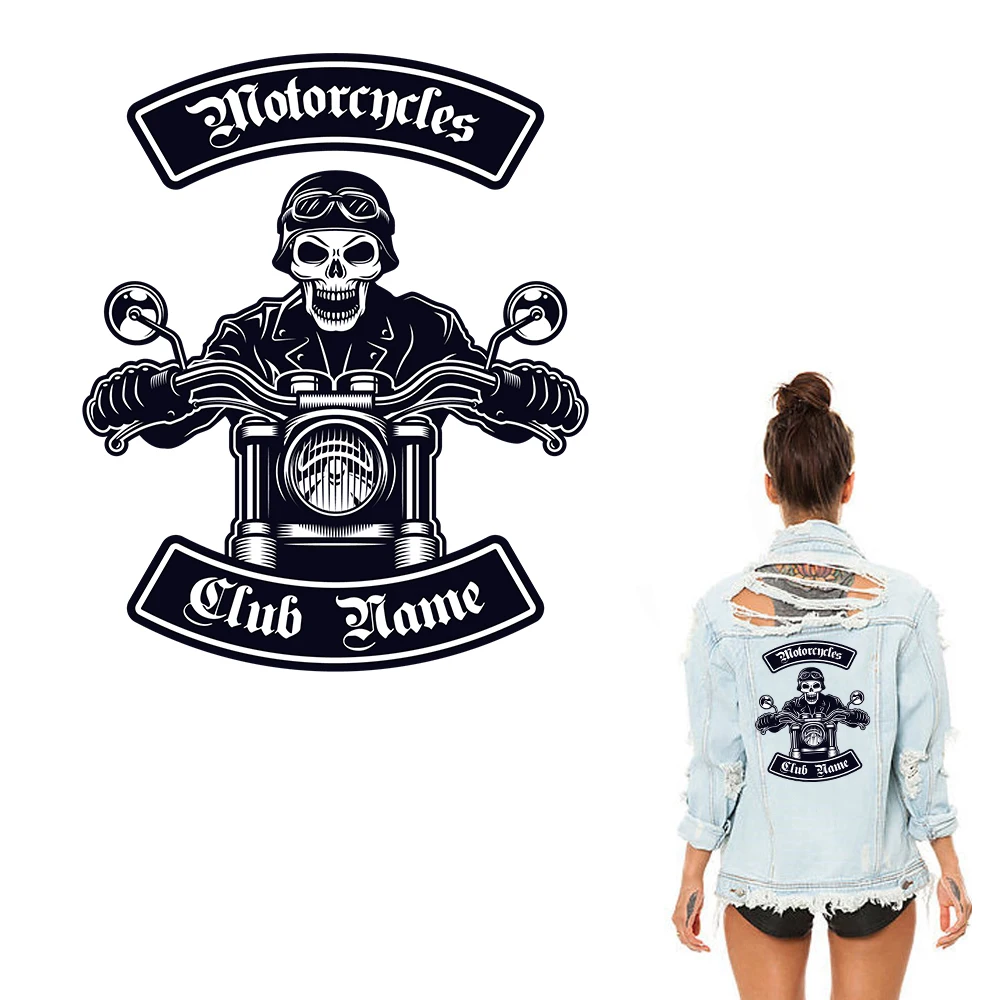XC Motorcycles Skull Rider Heat Transfer Stickers for Man Cool Cloth Patches DIY Classic Coat Iron-on Patch Appliqued Parches
XC Motorcycles Skull Rider Heat Transfer Stickers for Man Cool Cloth Patches DIY Classic Coat Iron-on Patch Appliqued Parches
