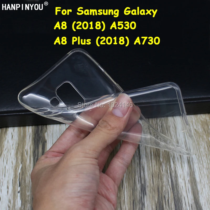 Для Samsung Galaxy A8 Plus A8plus (2018) A530 A730 тонкий кристально чистый мягкий ТПУ чехол для