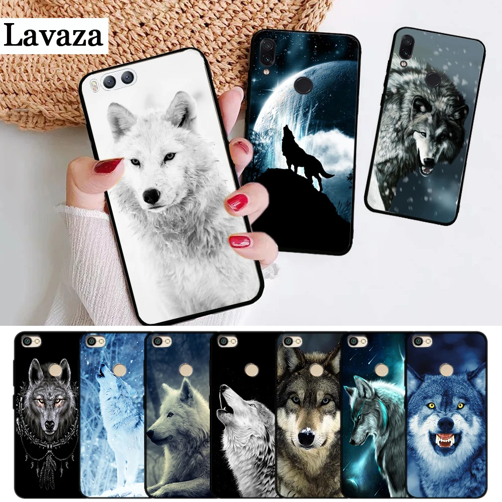Силиконовый чехол Lavaza волк на снегу для Xiaomi Redmi 4A 4X 5 5A 6 6A 7 7A 8 8A K20 Pro Plus S2 Go|Бамперы| |