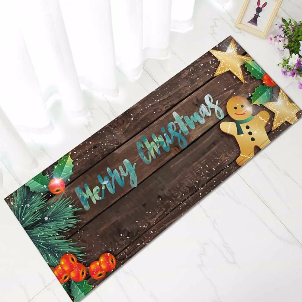 CAMMITEVER Home Rug Merry Christmas Carpet Kitchen Rugs Antislip Floor Mat Bed Rug 40*100cm Door Mat Anitskid
CAMMITEVER Home Rug Merry Christmas Carpet Kitchen Rugs Antislip Floor Mat Bed Rug 40*100cm Door Mat Anitskid