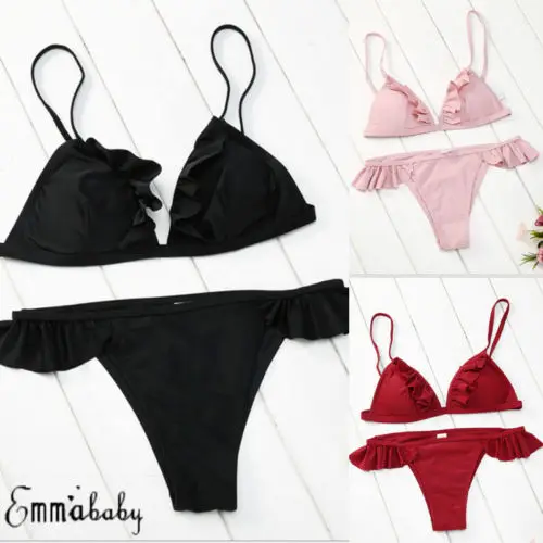 2018 New Swimwear Women Triangle Bikini Set Bandage Swimsuit Bathing Beachwear Bra
2018 New Swimwear Women Triangle Bikini Set Bandage Swimsuit Bathing Beachwear Bra
