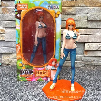 Anime One Piece Portrait of Pirates Sailing Again Nami Sexy Girl PVC Action Figures Collection Excellent Model Toys Doll 22CM
Anime One Piece Portrait of Pirates Sailing Again Nami Sexy Girl PVC Action Figures Collection Excellent Model Toys Doll 22CM
