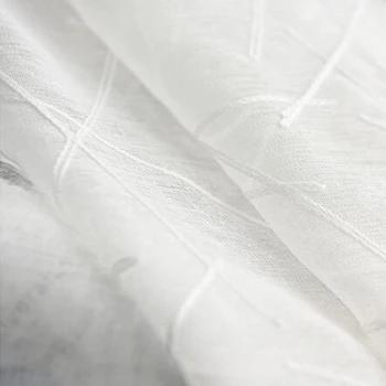 New Geometric White Embroidered Voile Curtains for Living Room Rod Pocket Tulle Drape Window Sheer Ready Made Custom Size
New Geometric White Embroidered Voile Curtains for Living Room Rod Pocket Tulle Drape Window Sheer Ready Made Custom Size