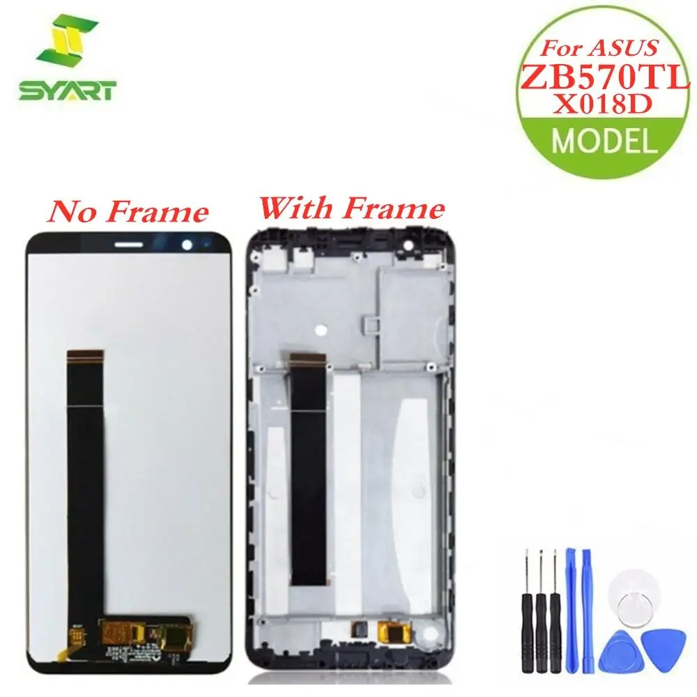 

For ASUS ZenFone Max Plus M1 ZB570TL LCD Display Touch Screen Digitizer Assembly + Tools For Asus X018D X018DC 5.7" LCDs Screen