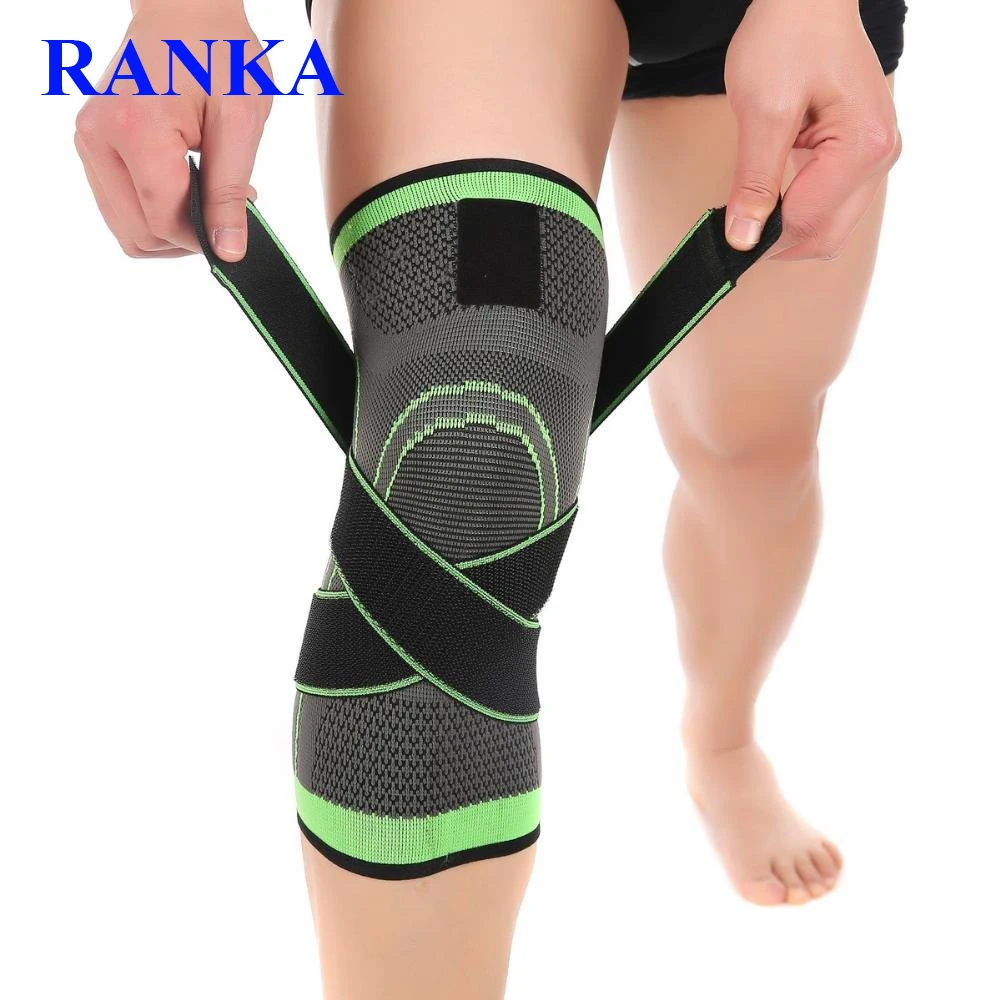 3D weaving pressurization knee brace basketball tennis hiking cycling knee support professional protective sports knee pad
3D weaving pressurization knee brace basketball tennis hiking cycling knee support professional protective sports knee pad