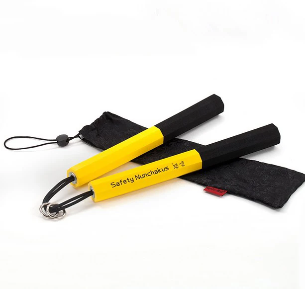 Hot sell keselamatan Nunchakus/sponge foam shuangjieao/heavy-duty sponge Nunchakus martial arts training
Hot sell keselamatan Nunchakus/sponge foam shuangjieao/heavy-duty sponge Nunchakus martial arts training
