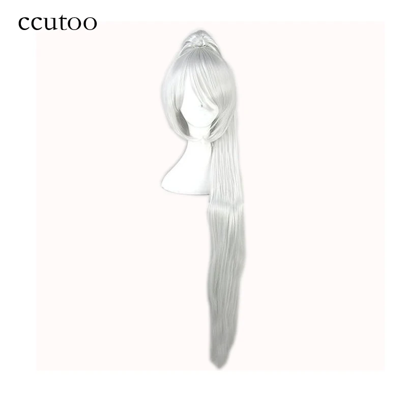 ccutoo Silver White / Black /Blonde Long Straight High Temperature Fiber Synthetic Hair Cosplay Wigs Peluca With Chip Ponytail
ccutoo Silver White / Black /Blonde Long Straight High Temperature Fiber Synthetic Hair Cosplay Wigs Peluca With Chip Ponytail
